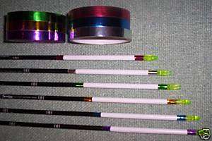 Arrow Wraps Metallic Accent Tape 6 Colors  