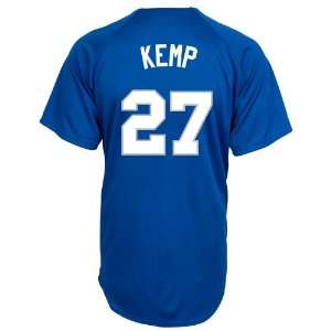 MLB Los Angeles Dodgers Matt Kemp #27 Replica Batting Practice Home 