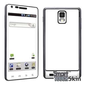 WHITE DECAL SKIN CASE FOR AT&T SAMSUNG INFUSE 4G  