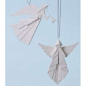  Club Pack of 12 O Holy Night Origami Style Paper Angel 