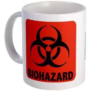  Biohazard Warning Symbol Logo Mug by  Kitchen 
