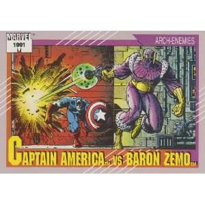  Captain America vs. Baron Zemo #99 (Marvel Universe Series 