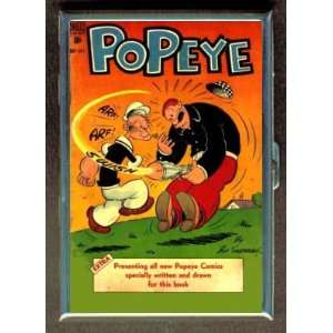  POPEYE #2 COMIC BOOK 1940s ID CIGARETTE CASE WALLET 