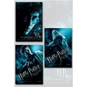  And The Half Blood Prince   Movie Poster Set (3 Individual Movie 