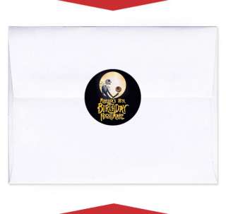 24 NIGHTMARE BEFORE CHRISTMAS Party Envelope Seals  