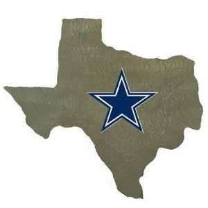 Dallas Cowboys NFL State Shaped Stepping Stone  Sports 