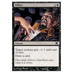  Magic the Gathering   Afflict   Tenth Edition Toys 