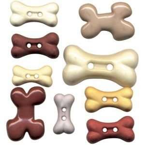 Button Theme Packs Dog Bones Arts, Crafts & Sewing