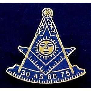  1/2 INCH Past Master Masonic Freemason AF & AM Square 