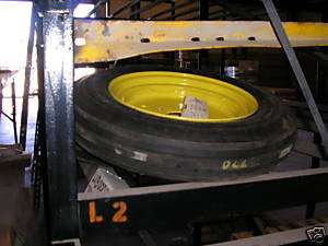 Used John Deere Front Rib Tires & Rims 5 15 fit 770  