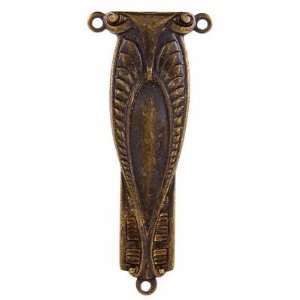   Kabela Design Antique Brass Deco Pillar Drop Arts, Crafts & Sewing