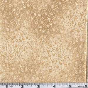  Fusions Floral Creamy Tan Fabric By The Yard Arts, Crafts 
