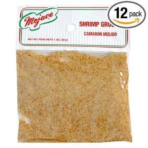Mojave Shrimp, Ground, 1 Ounce Bags (Pack of 12)  Grocery 