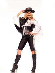Sexy Female Zorro Fantasy Costume BW829 S/M  