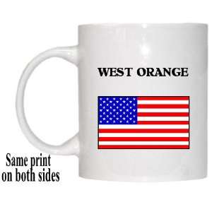  US Flag   West Orange, New Jersey (NJ) Mug Everything 