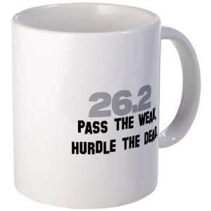 26.2 Pass the Weak FUNNY Funny Mug by  Kitchen 