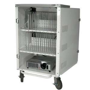    30 Bay Tablet Security and Charging iPad Cart