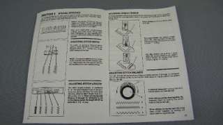 Singer 6235 Sewing Machine Operating Instructions  