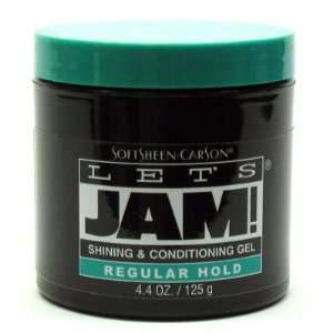  Lets Jam Shine & Conditioning Gel 4.25 oz. Jar Beauty