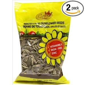 Crown Deluxe Roasted and Salted Sunflower Seeds (Pack of 2)  