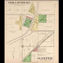 1912 Plat Book of Laclede County, Missouri   MO History Genealogy Maps 