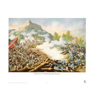    Battle of Kenesaw Mountain by Kurz and Allison 25x19 Toys & Games