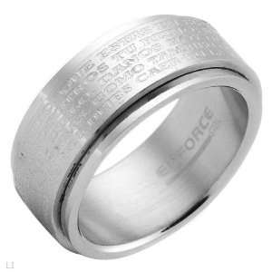 Edforce Elegant Brand New Ring In Stainless Steel. Total Item Weight 7 
