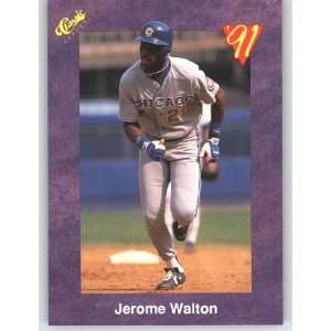  1991 Classic Game (Purple) Trivia Game Card # 95 Jerome 