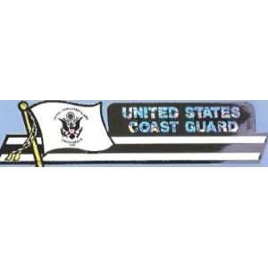    3 x 12 United States Coast Guard Bumper Sticker Automotive