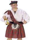 mens scottish kilt outfit halloween costume plus size one day