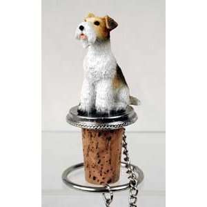  Fox Terrier Bottle Stopper (Wire Haired)