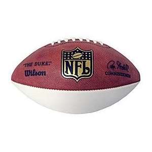  Wilson 1 White Panel NFL Football   NFL Balls Sports 
