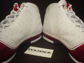 08 Nike Air Jordan XXIII XX3 23 WHITE VARSITY RED METALLIC SILVER 