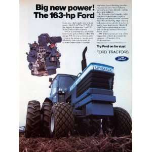 1979 Ad Ford Tractor TW 30 Engine Farming Agriculture TW Series Tank 