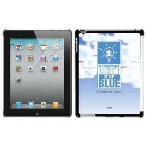  Autism Speaks Clouds design on new iPad & iPad 2 Case 