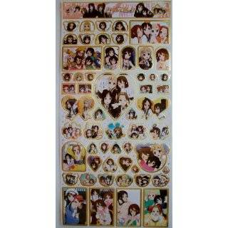Anime K On and Characters Large Sticker Sheet #1 by Anime