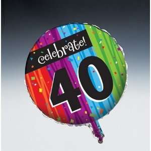  Milestone Celebrations 40th Birthday Foil Balloon Kitchen 