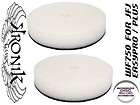 2x Discmagic Premium White Buffing Pad WF750 Foam Solution For JFJ Pro 