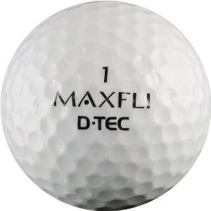  AAA Maxfli DTEC Mix used golf balls