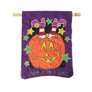  Come In For A Spell Banner 12 1/2 IN. x 18 IN. Patio 