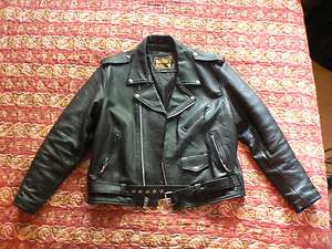 Genuine Leather Motorcycle Jacket  