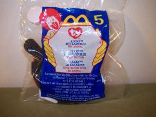 LUCKY THE LADYBUG McDonalds Happy Meal Toy by TY #5  