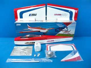 flite Leader 480 ARF Electric R/C RC Airplane Kit DAMAGE EFL3000 