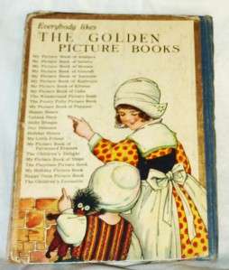 Antique Book Dolly Dimple Picture Book  
