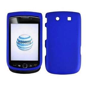  Blackberry Torch 9800 Rubberized Cover   Blue GPS 