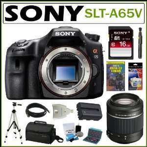 3MP Digital SLR with Translucent Mirror Technology (Body Only) + Sony 