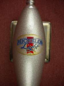 MICHELOB LIGHT WOODEN BEER TAP PULL HANDLE 11.5  