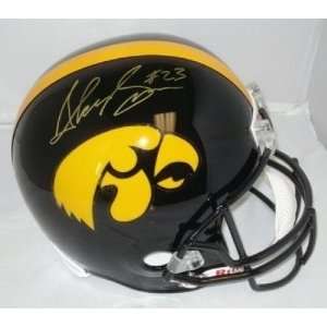 Shonn Greene Autographed Helmet   Iowa Hawkeyes FS   Autographed NFL 