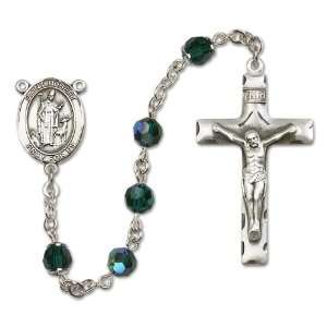  St. Hubert of Liege Emerald Rosary Jewelry