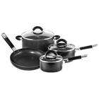   Heuck 92111 Cookware Set 2 Saucepans 1.25 Gal Dutch Oven 1 Frying Pan